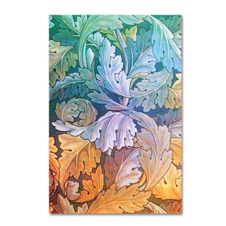 Vintage Lavoie 'Morris Acanthus 3' Canvas Art,12x19